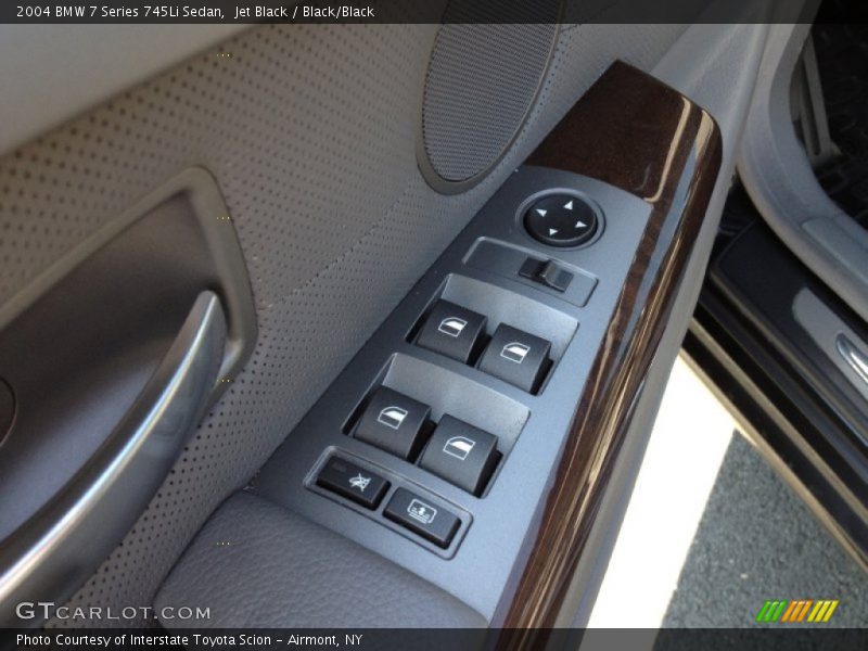 Jet Black / Black/Black 2004 BMW 7 Series 745Li Sedan