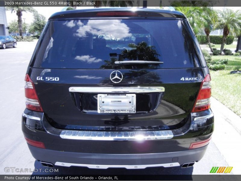 Black / Black 2009 Mercedes-Benz GL 550 4Matic