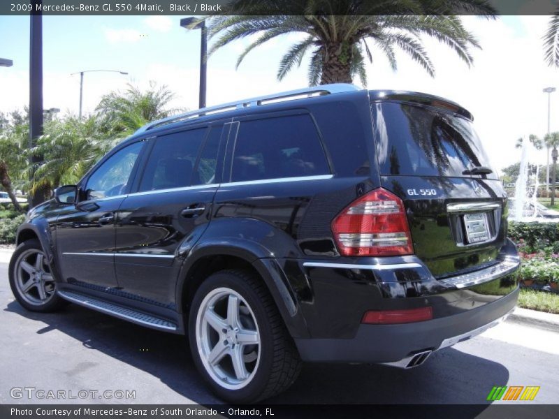 Black / Black 2009 Mercedes-Benz GL 550 4Matic