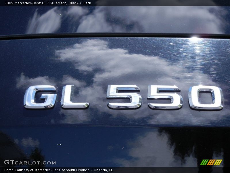 Black / Black 2009 Mercedes-Benz GL 550 4Matic