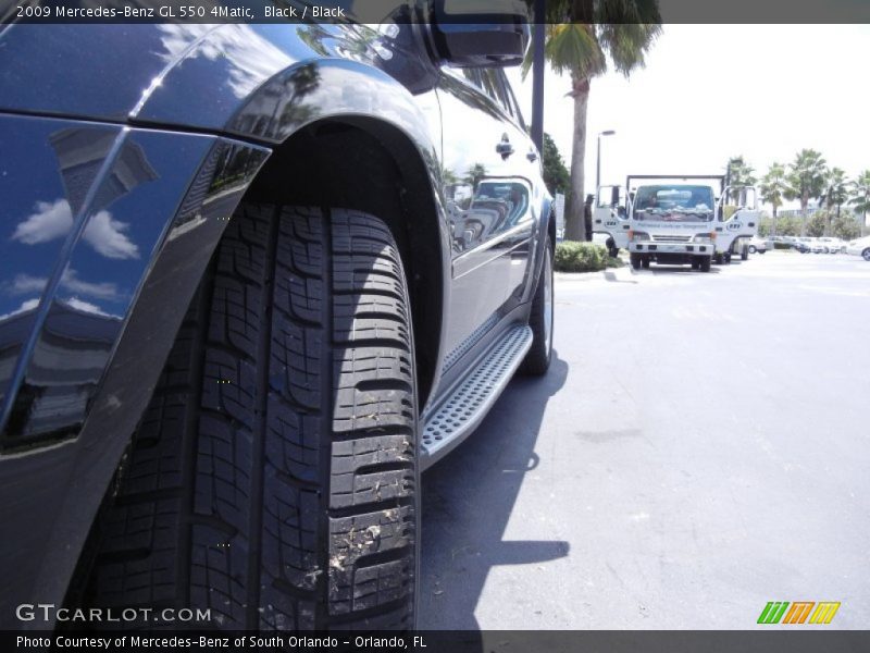 Black / Black 2009 Mercedes-Benz GL 550 4Matic