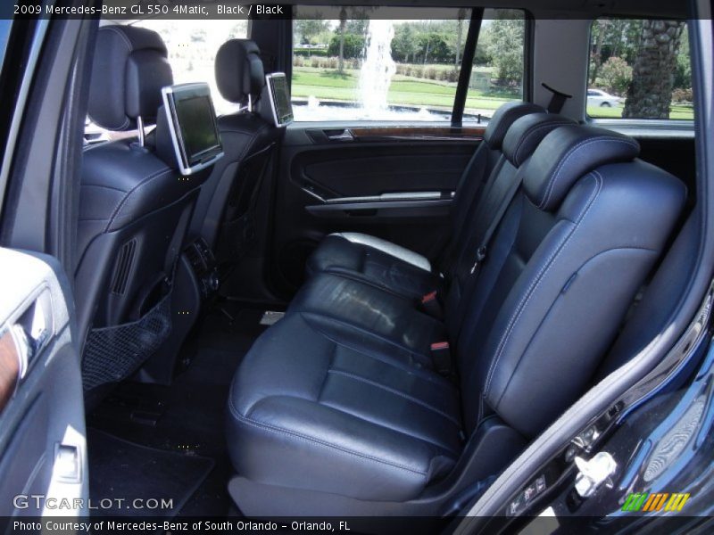 Black / Black 2009 Mercedes-Benz GL 550 4Matic