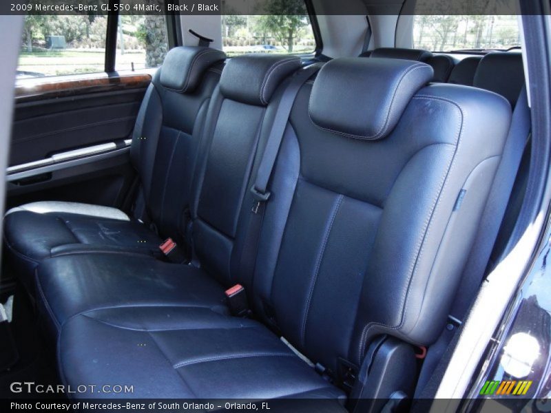 Black / Black 2009 Mercedes-Benz GL 550 4Matic