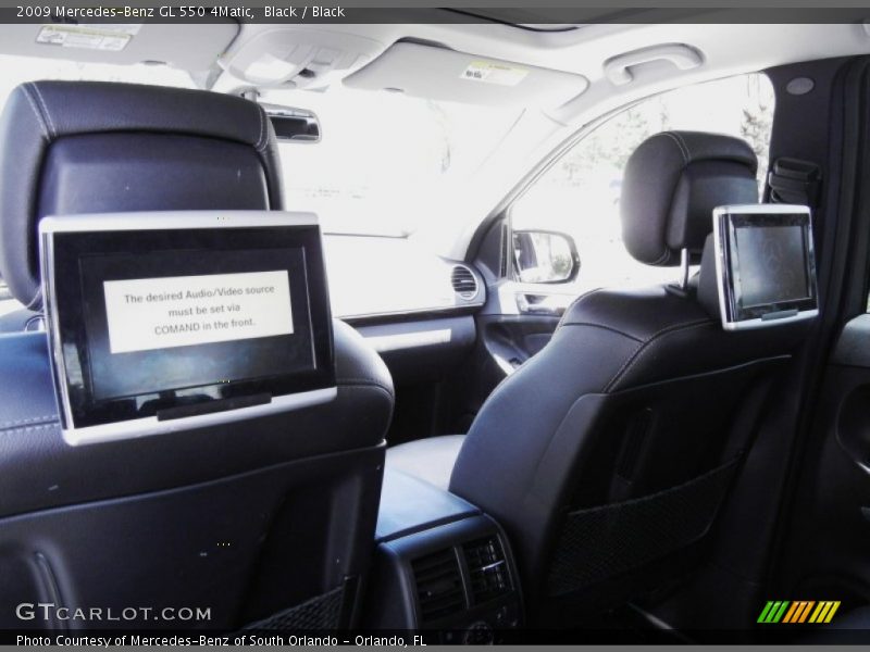 Black / Black 2009 Mercedes-Benz GL 550 4Matic