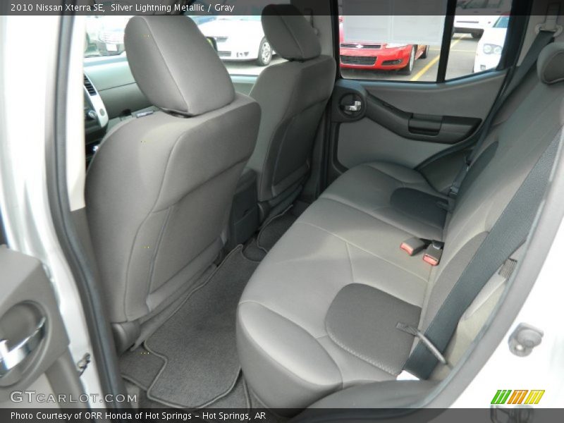 Silver Lightning Metallic / Gray 2010 Nissan Xterra SE
