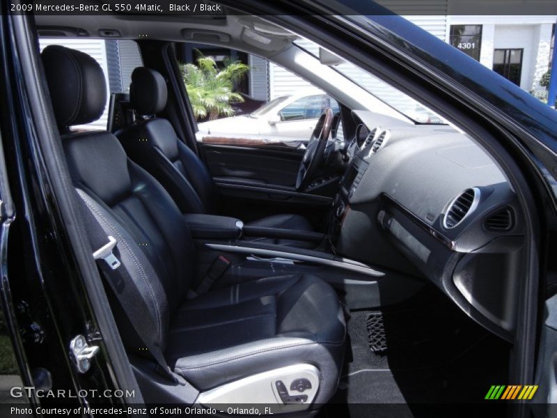 Black / Black 2009 Mercedes-Benz GL 550 4Matic
