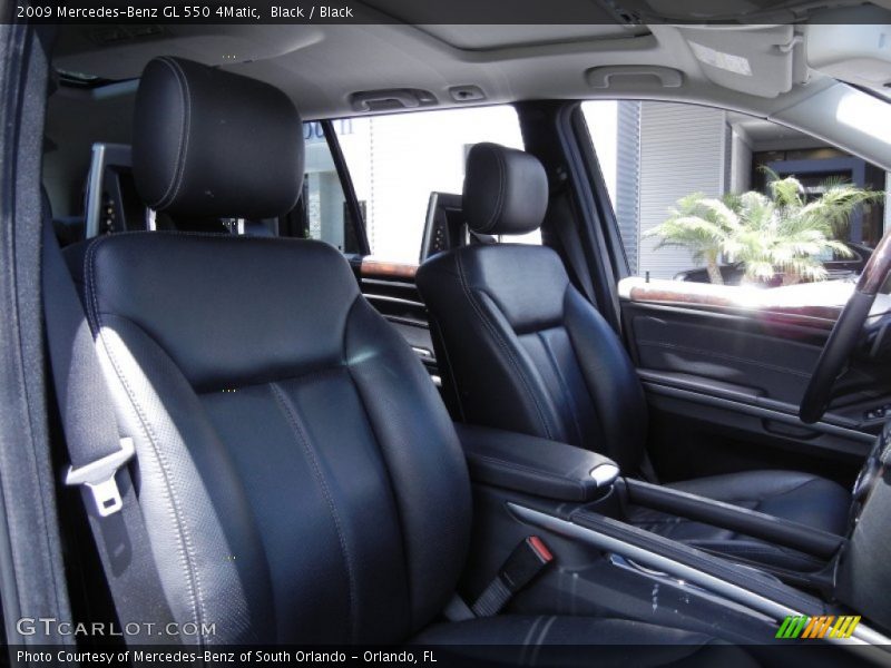 Black / Black 2009 Mercedes-Benz GL 550 4Matic