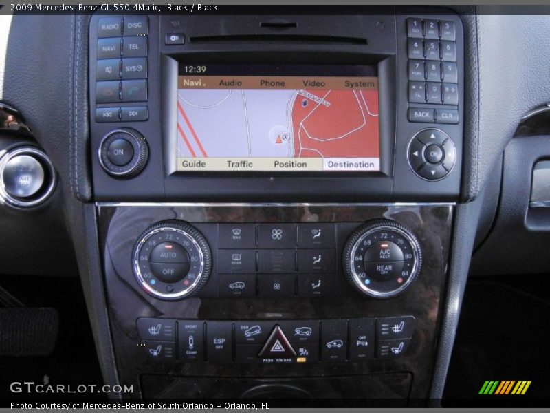 Black / Black 2009 Mercedes-Benz GL 550 4Matic