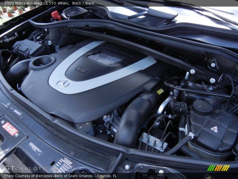 Black / Black 2009 Mercedes-Benz GL 550 4Matic