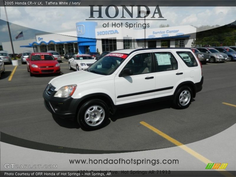 Taffeta White / Ivory 2005 Honda CR-V LX