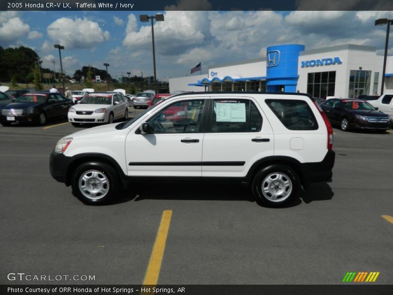 Taffeta White / Ivory 2005 Honda CR-V LX