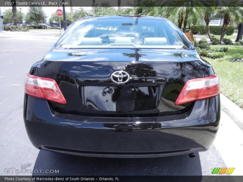 Black / Ash 2007 Toyota Camry LE