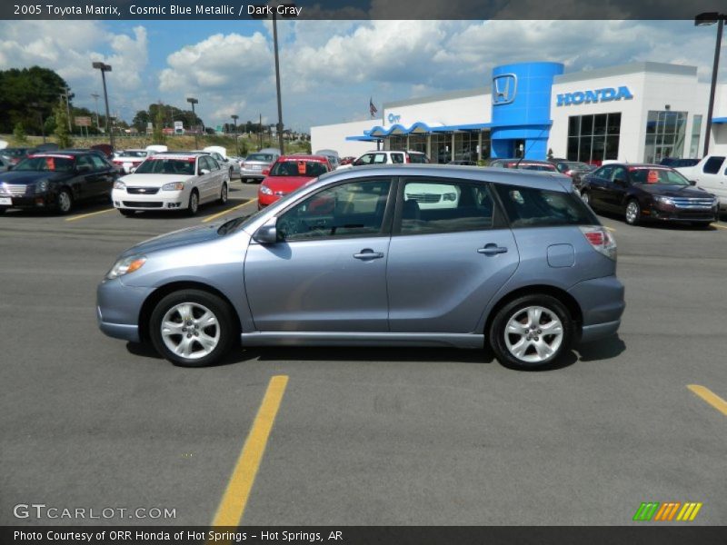 Cosmic Blue Metallic / Dark Gray 2005 Toyota Matrix