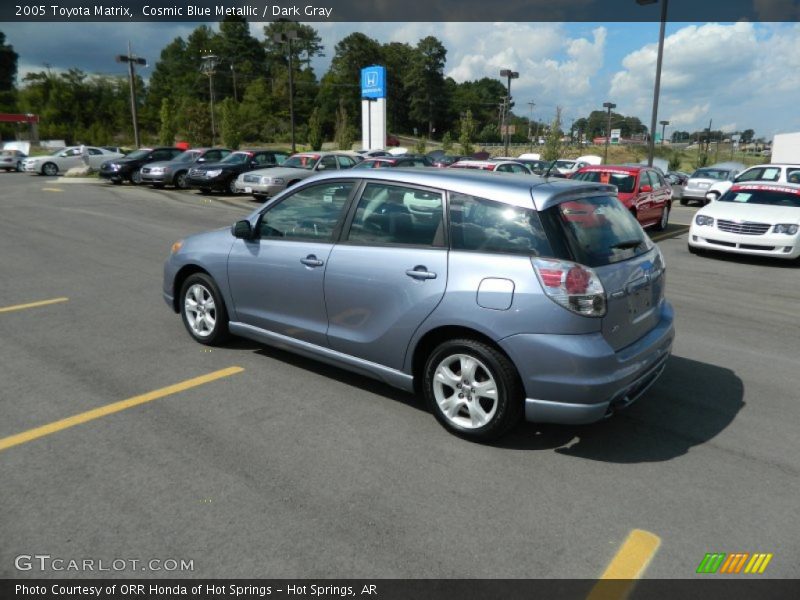 Cosmic Blue Metallic / Dark Gray 2005 Toyota Matrix