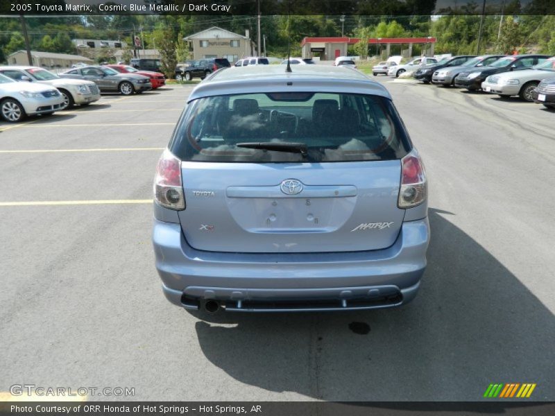 Cosmic Blue Metallic / Dark Gray 2005 Toyota Matrix