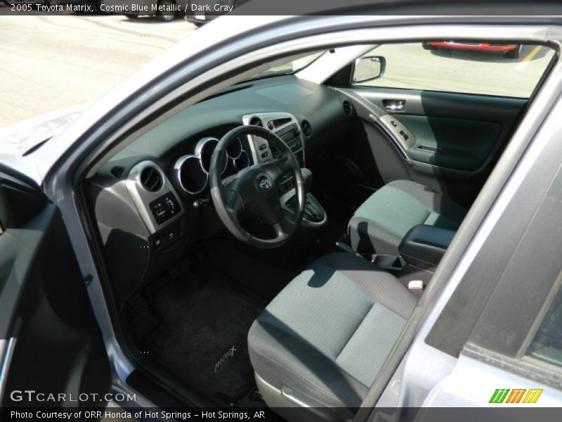 Cosmic Blue Metallic / Dark Gray 2005 Toyota Matrix