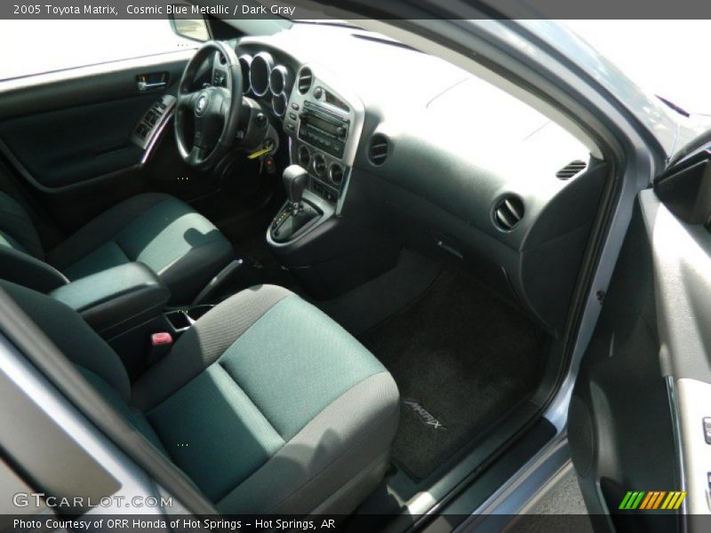 Cosmic Blue Metallic / Dark Gray 2005 Toyota Matrix