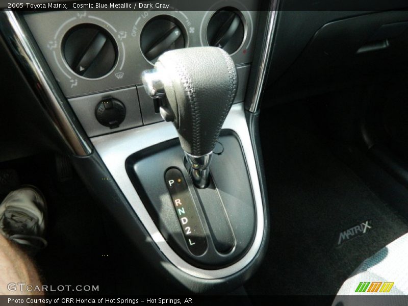 Cosmic Blue Metallic / Dark Gray 2005 Toyota Matrix