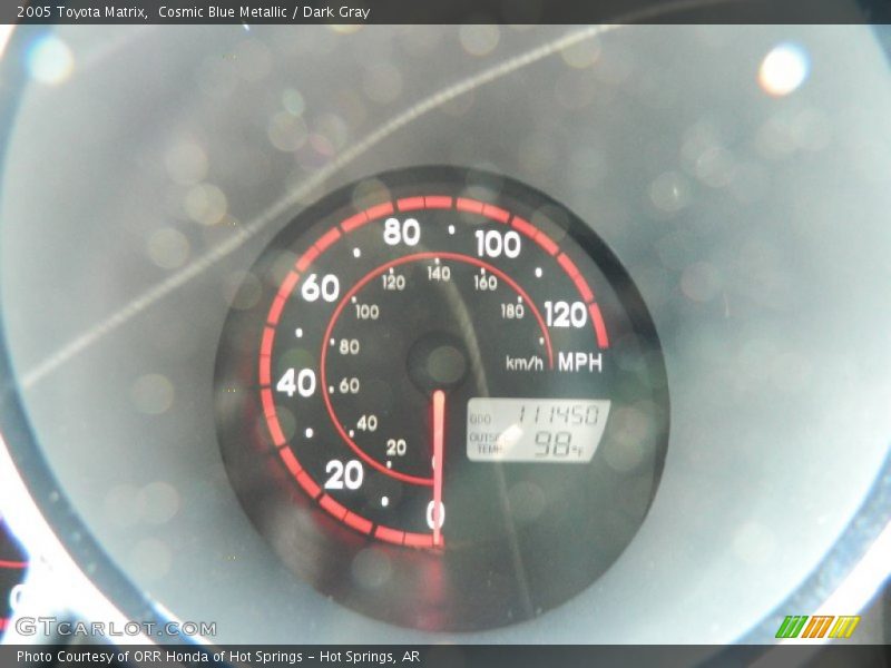 Cosmic Blue Metallic / Dark Gray 2005 Toyota Matrix