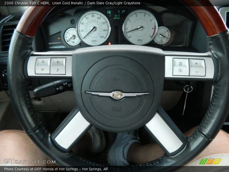 Linen Gold Metallic / Dark Slate Gray/Light Graystone 2006 Chrysler 300 C HEMI