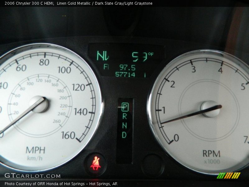 Linen Gold Metallic / Dark Slate Gray/Light Graystone 2006 Chrysler 300 C HEMI