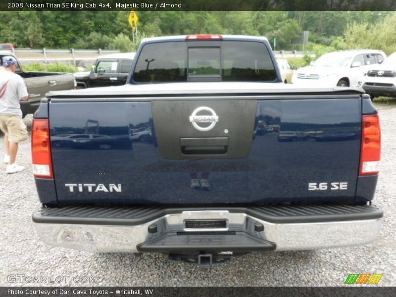 Majestic Blue / Almond 2008 Nissan Titan SE King Cab 4x4
