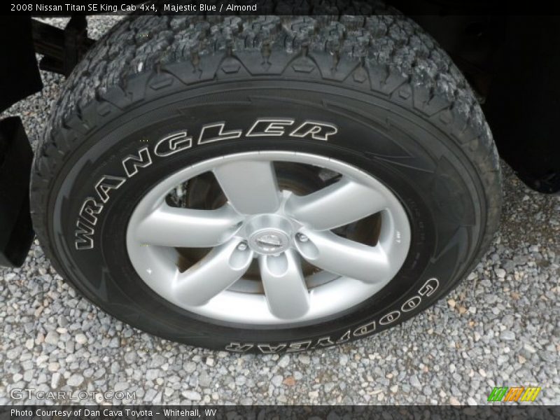 Majestic Blue / Almond 2008 Nissan Titan SE King Cab 4x4