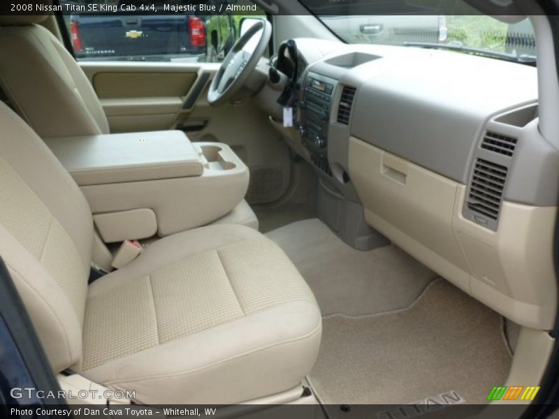 Majestic Blue / Almond 2008 Nissan Titan SE King Cab 4x4