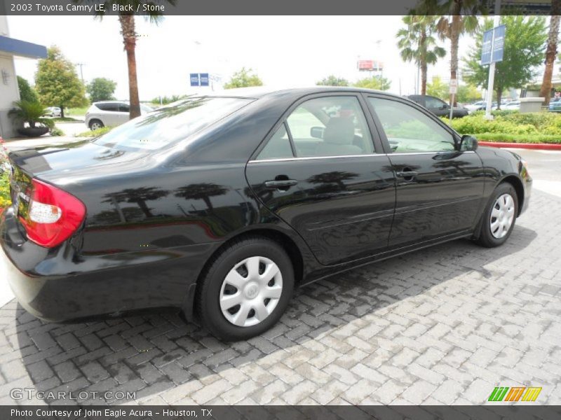 Black / Stone 2003 Toyota Camry LE