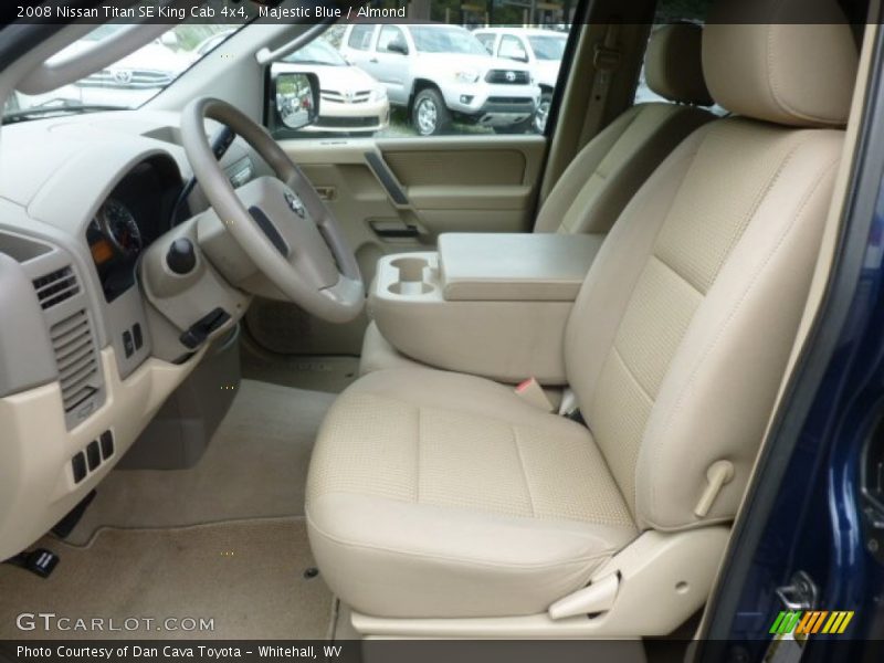 Majestic Blue / Almond 2008 Nissan Titan SE King Cab 4x4
