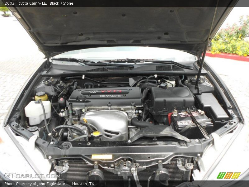 Black / Stone 2003 Toyota Camry LE