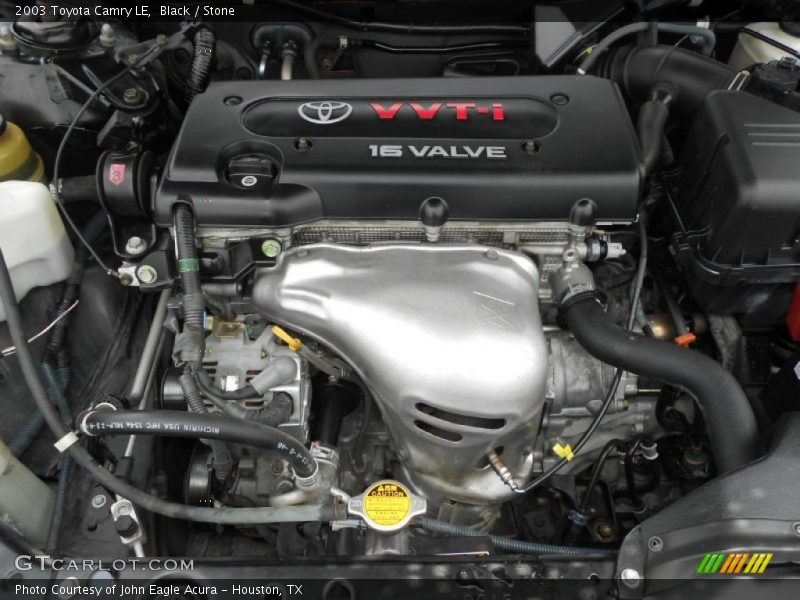 Black / Stone 2003 Toyota Camry LE