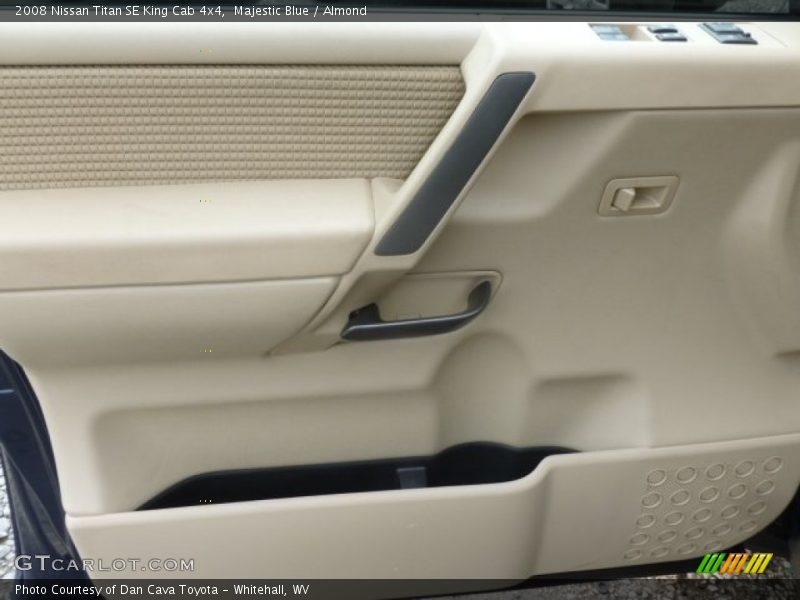 Majestic Blue / Almond 2008 Nissan Titan SE King Cab 4x4