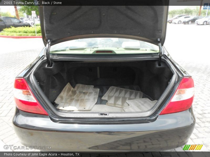 Black / Stone 2003 Toyota Camry LE