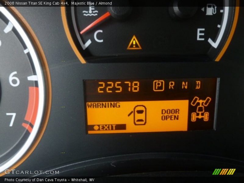 Majestic Blue / Almond 2008 Nissan Titan SE King Cab 4x4