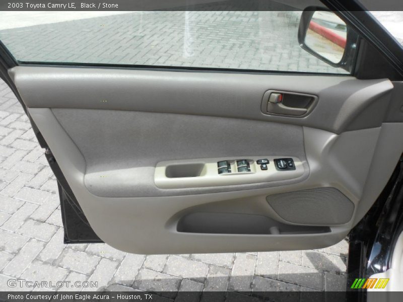 Black / Stone 2003 Toyota Camry LE