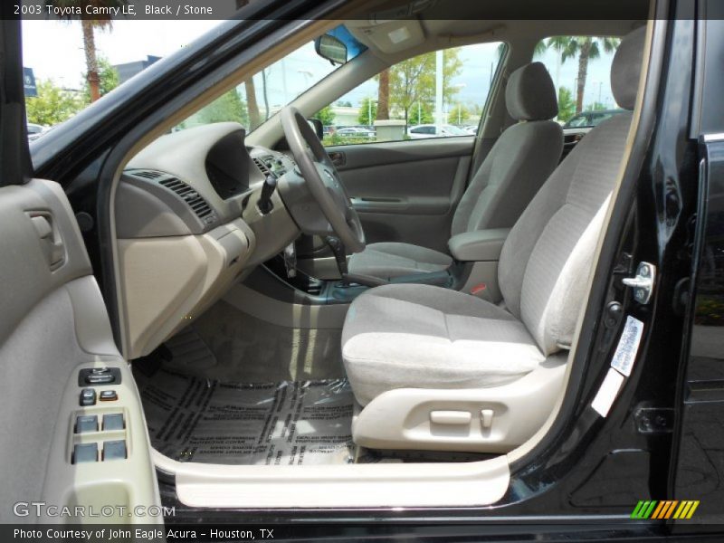 Black / Stone 2003 Toyota Camry LE