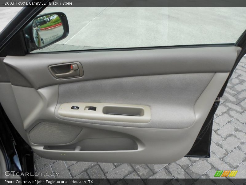Black / Stone 2003 Toyota Camry LE