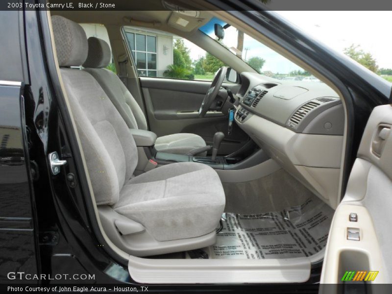 Black / Stone 2003 Toyota Camry LE