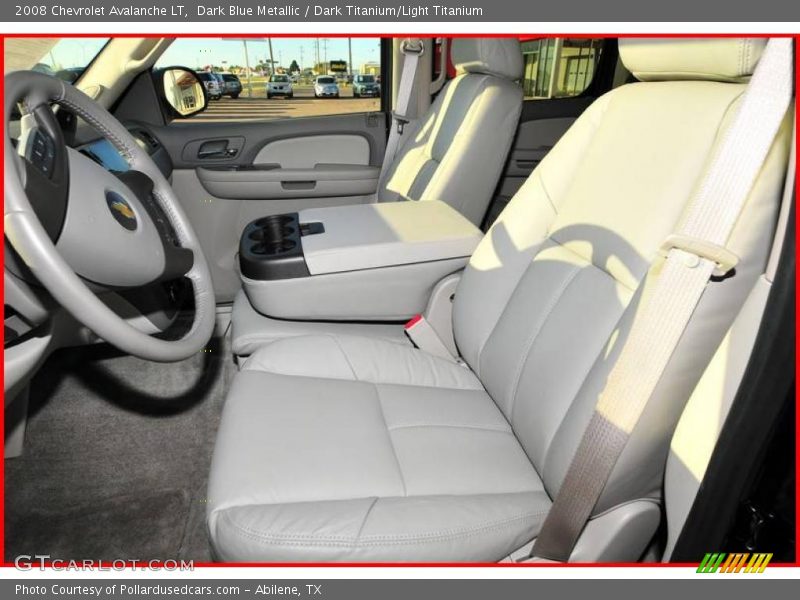 Dark Blue Metallic / Dark Titanium/Light Titanium 2008 Chevrolet Avalanche LT