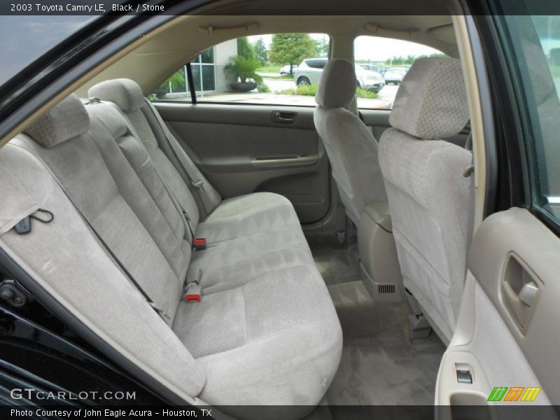 Black / Stone 2003 Toyota Camry LE