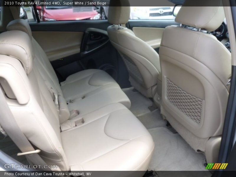 Super White / Sand Beige 2010 Toyota RAV4 Limited 4WD