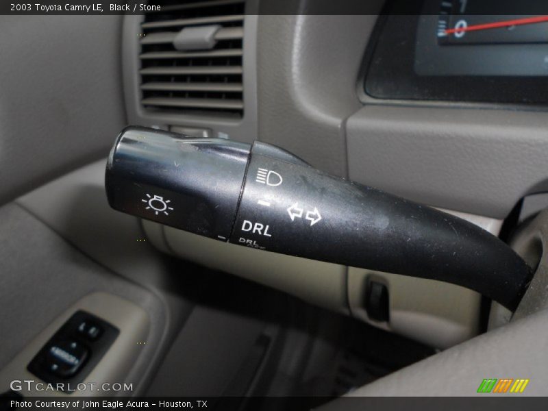 Black / Stone 2003 Toyota Camry LE