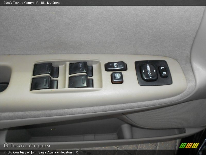 Black / Stone 2003 Toyota Camry LE