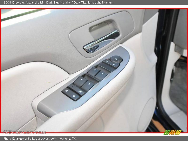 Dark Blue Metallic / Dark Titanium/Light Titanium 2008 Chevrolet Avalanche LT