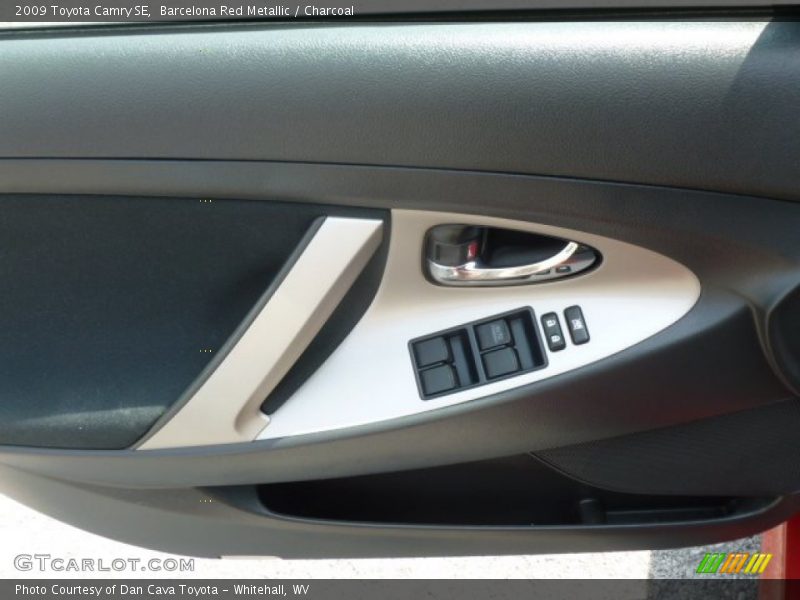 Barcelona Red Metallic / Charcoal 2009 Toyota Camry SE
