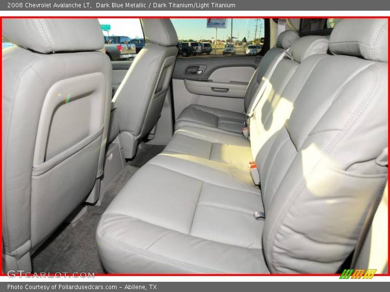 Dark Blue Metallic / Dark Titanium/Light Titanium 2008 Chevrolet Avalanche LT