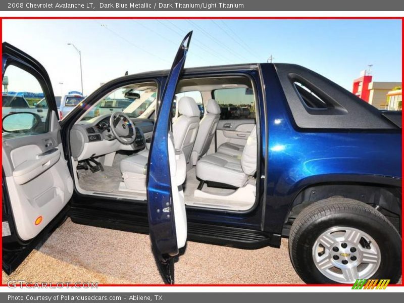 Dark Blue Metallic / Dark Titanium/Light Titanium 2008 Chevrolet Avalanche LT