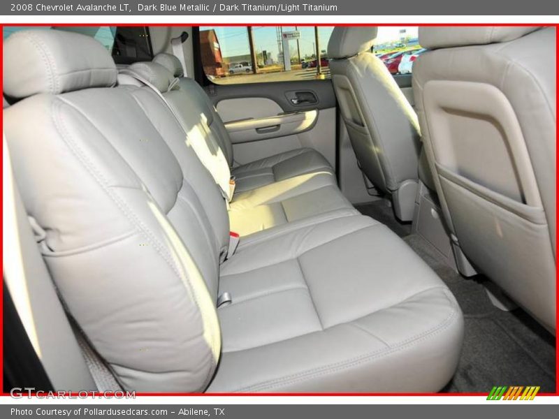 Dark Blue Metallic / Dark Titanium/Light Titanium 2008 Chevrolet Avalanche LT