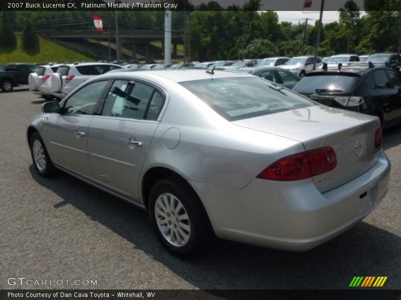 Platinum Metallic / Titanium Gray 2007 Buick Lucerne CX